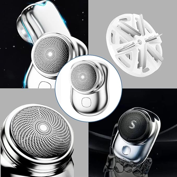 Mini Electric Pocket Beard Shaver ⚡ | 🔋 USB Type-C Rechargeable