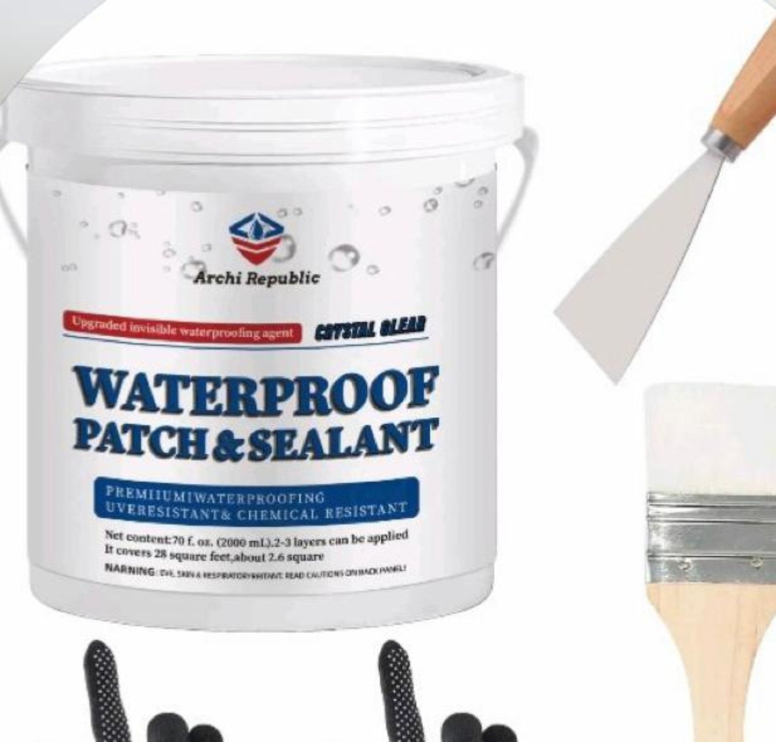 Premium Transparent Waterproof Patch & Sealant